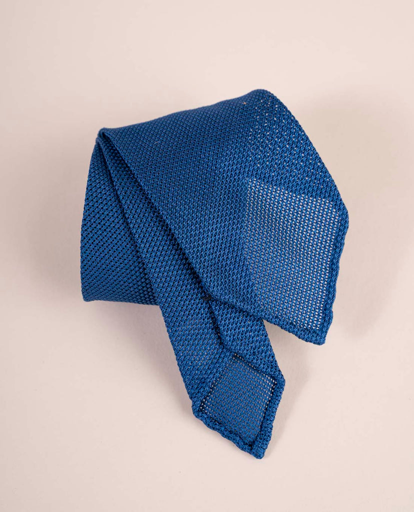 Blue Royal Original Grenadine Silk Tie | Paolo Albizzati